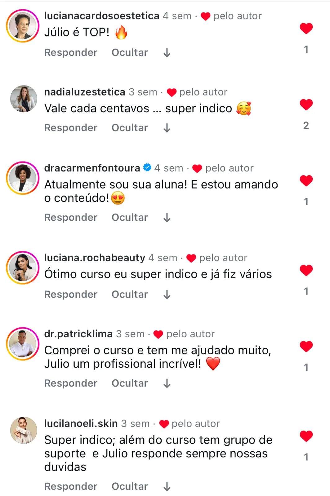 Comentário de aluno 6