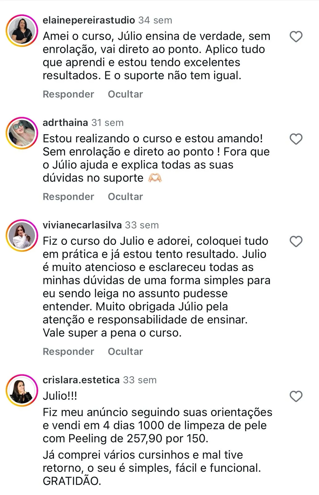 Comentário de aluno 4