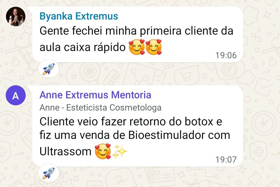 Depoimento de aluna 18