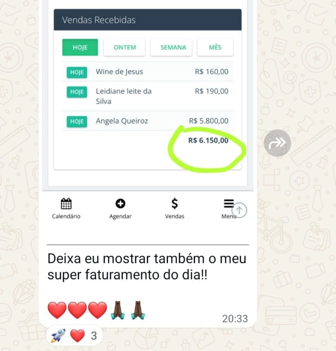 Depoimento de aluna 7
