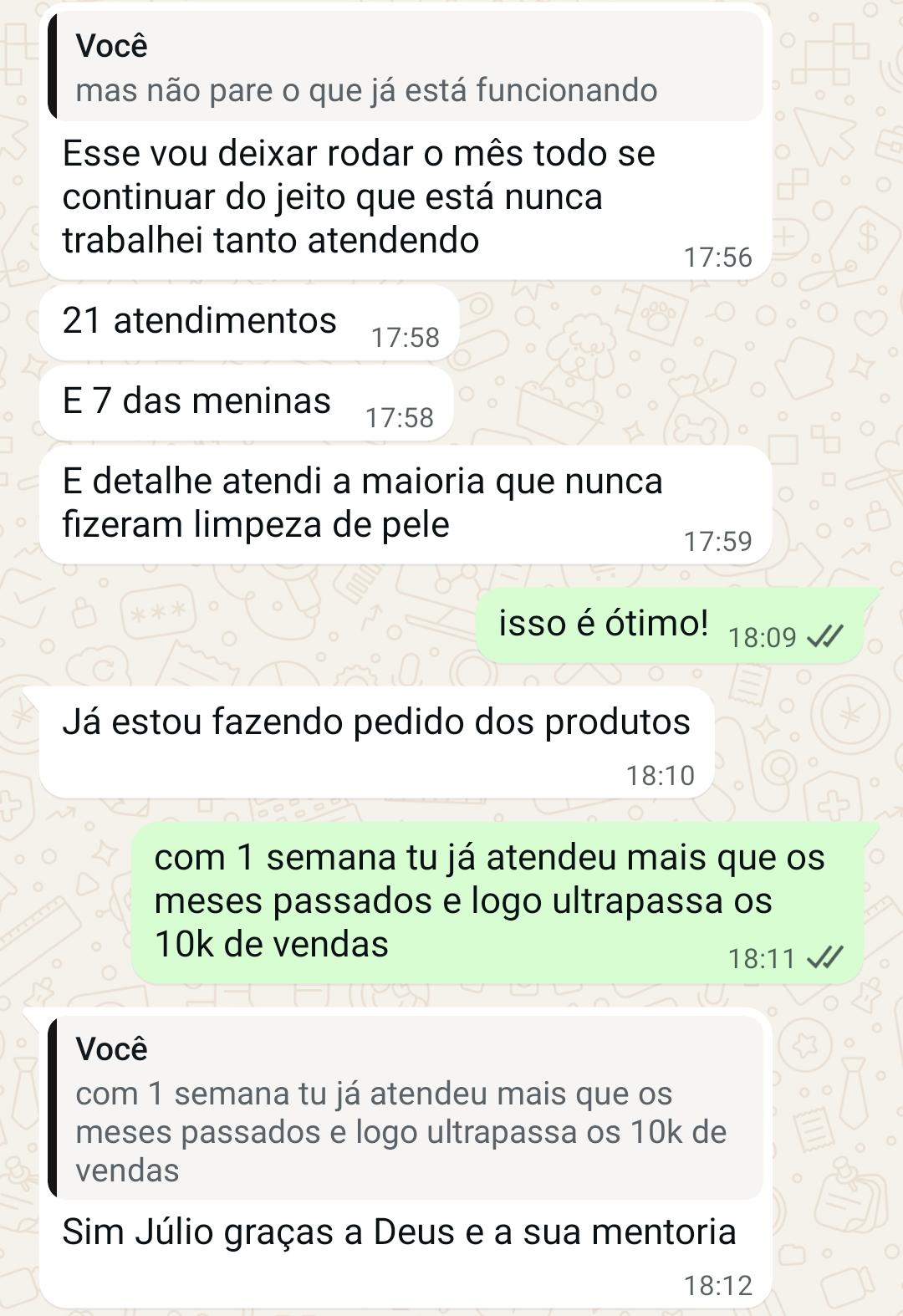 Depoimento de aluna 8