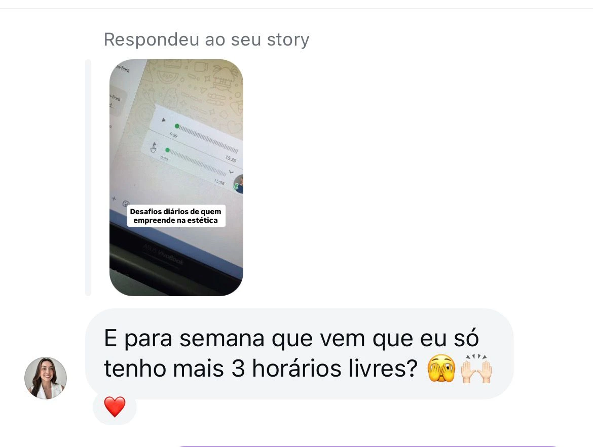 Depoimento de aluna 13